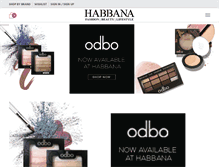 Tablet Screenshot of habbana.com